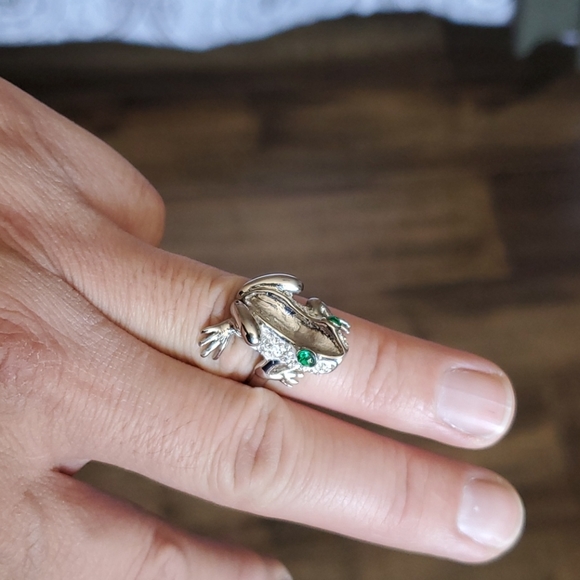 Stainless steel frog ring - Picture 11 of 11